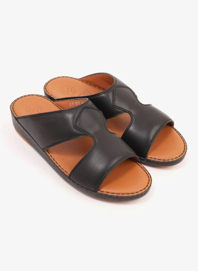 كومفورت بلس صندل جلدي فاخر كومفورت بلس للاستخدام اليومي أسود